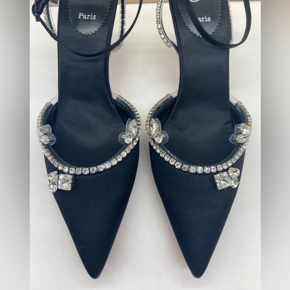 Christian Louboutin Marykate Queen 70MM Crystal-Embellished Pumps - Picture 8 of 13